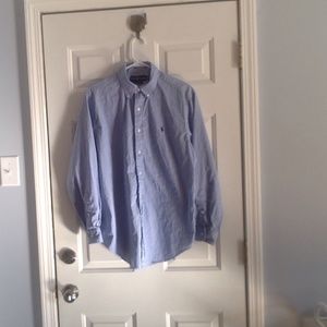 Ralph Lauren Polo Long Sleeve Button Down Shirt Size 16 33/33 Classic Fit